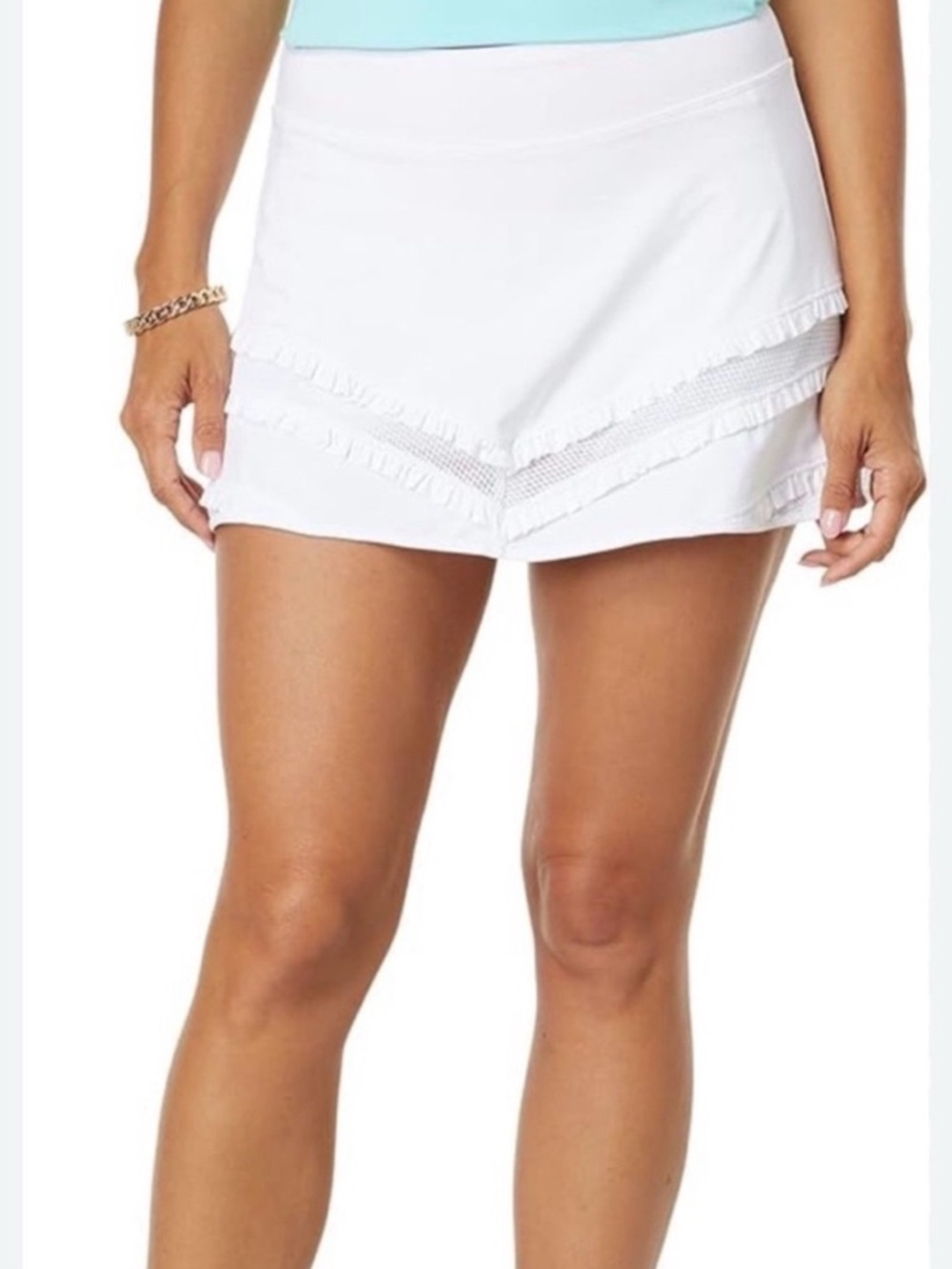 Lilly Pulitzer Maia Skort White Sz M 
READ ⬇️